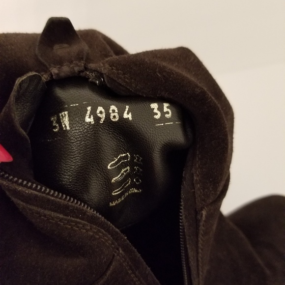 Prada Suede knee high boots Size 35 - Picture 4 of 6